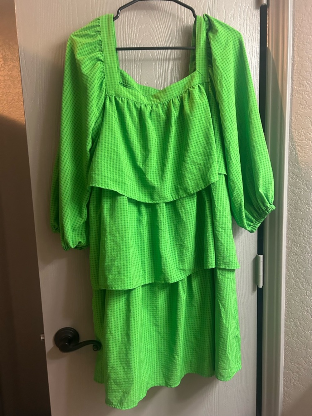 Who What Wear Gingham Dress